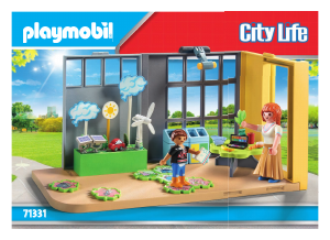 Manual Playmobil set 71331 City Life Meteorology class