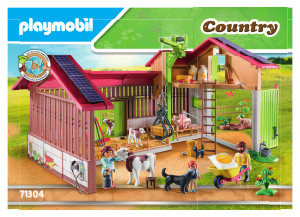 Manual Playmobil set 71304 Country Large farm