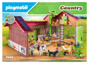Manual de uso Playmobil set 71304 Country Granja
