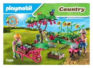 Használati útmutató Playmobil set 71380 Country Starter Pack Tanyasi zöldségeskert
