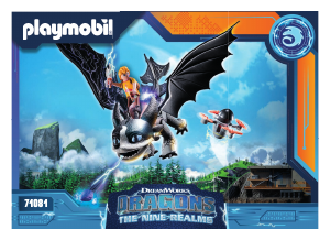 Manual Playmobil set 71081 Dragons Thunder & Tom