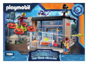 Manual Playmobil set 71084 Dragons Icaris lab