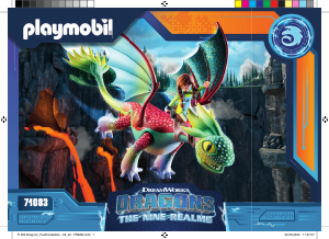 Manual Playmobil set 71083 Dragons Feathers & Alex
