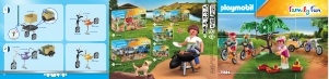 Mode d’emploi Playmobil set 71426 Family Fun Vacanciers et vélos