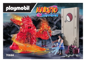 Manual Playmobil set 70666 Naruto Sasuke vs. Itachi