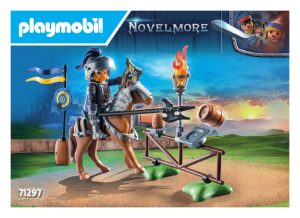Manual Playmobil set 71297 Novelmore Medieval jousting area