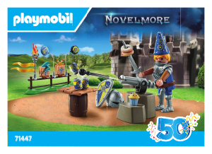 Manual Playmobil set 71447 Novelmore Knights birthday