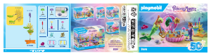 Manual Playmobil set 71446 Princess Magic Mermaid birthday party