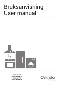 Manual Cylinda KF 2385XLFVE Fridge-Freezer