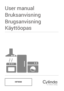 Bruksanvisning Cylinda IHF 9580 Kokeplate