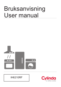 Manual Cylinda IH 6210 RF Hob