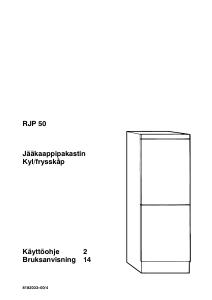 Käyttöohje Rosenlew RJP50 Jääkaappipakastin