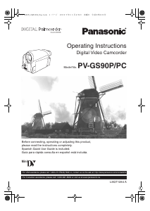 Handleiding Panasonic PV-GS90P Camcorder