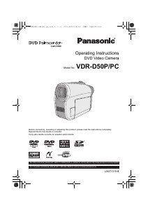 Handleiding Panasonic VDR-D50P Camcorder