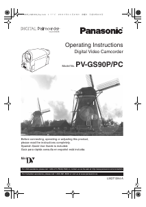 Handleiding Panasonic PV-GS90PC Camcorder