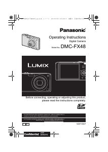 Manual Panasonic DMC-FX48 Lumix Digital Camera
