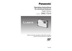 Manual Panasonic DMC-TS10 Lumix Digital Camera