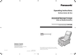 Handleiding Panasonic EP-1285 Massageapparaat