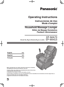 Manual de uso Panasonic EP-MAG3 Masajeador