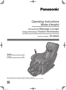 Handleiding Panasonic EP-MA03K Massageapparaat