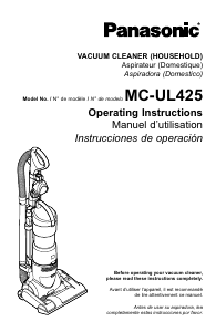 Handleiding Panasonic MC-UL425 Stofzuiger