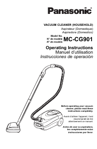 Mode d’emploi Panasonic MC-CG901 Aspirateur