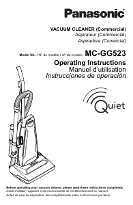 Manual Panasonic MC-GG523 Vacuum Cleaner