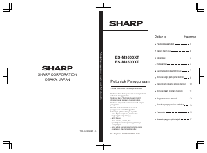 Panduan Sharp ES-M8500XT Mesin Cuci