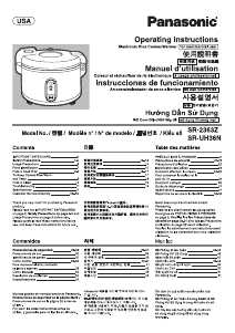 Mode d’emploi Panasonic SR-2363Z Cuiseur à riz