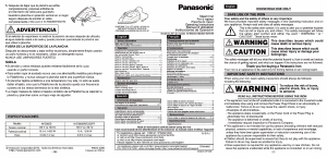 Handleiding Panasonic NI-E660SR Strijkijzer