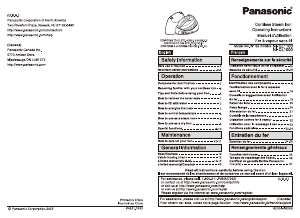 Mode d’emploi Panasonic NI-QL1100 Fer à repasser