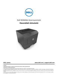 Használati útmutató Dell B3460dn Nyomtató