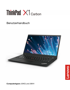 Bedienungsanleitung Lenovo ThinkPad X1 Carbon Notebook
