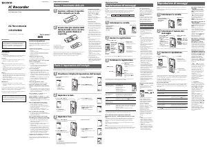 Manuale Sony ICD-B26 Registratore vocale