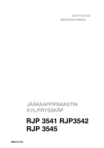 Käyttöohje Rosenlew RJP3541 Jääkaappipakastin