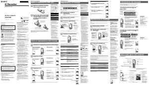 Manuale Sony ICD-P330F Registratore vocale