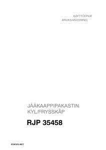 Käyttöohje Rosenlew RJP35458 Jääkaappipakastin