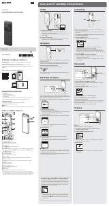 Rokasgrāmata Sony ICD-UX560 Audio atskaņotājs