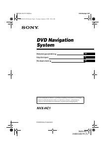 Brugsanvisning Sony NVX-HC1 Bilnavigation