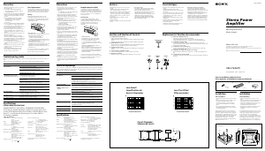 Manual Sony XM-2165GTX Car Amplifier
