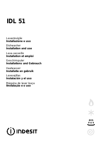 Manual Indesit IDL 51 Dishwasher
