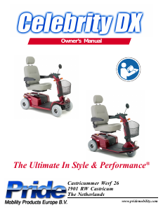 Manual Pride Celebrity DX Mobility Scooter