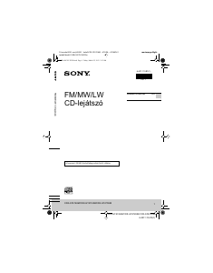 Használati útmutató Sony CDX-GT472UM Autórádió