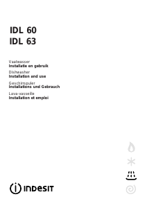 Handleiding Indesit IDL 63 Vaatwasser