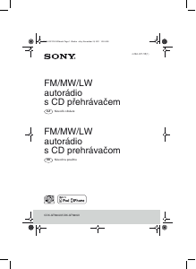 Návod Sony CDX-GT564UI Autorádio