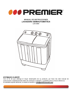 Manual de uso Premier LAV-5490 Lavadora