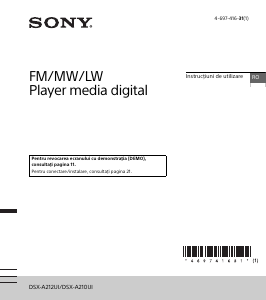 Manual Sony DSX-A212UI Player auto
