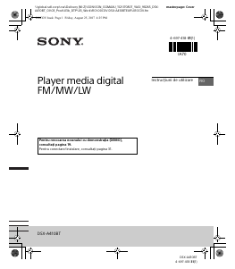 Manual Sony DSX-A410BT Player auto