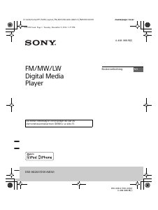 Bruksanvisning Sony DSX-A42UI Bilradio