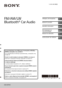 Manual Sony DSX-B700 Player auto